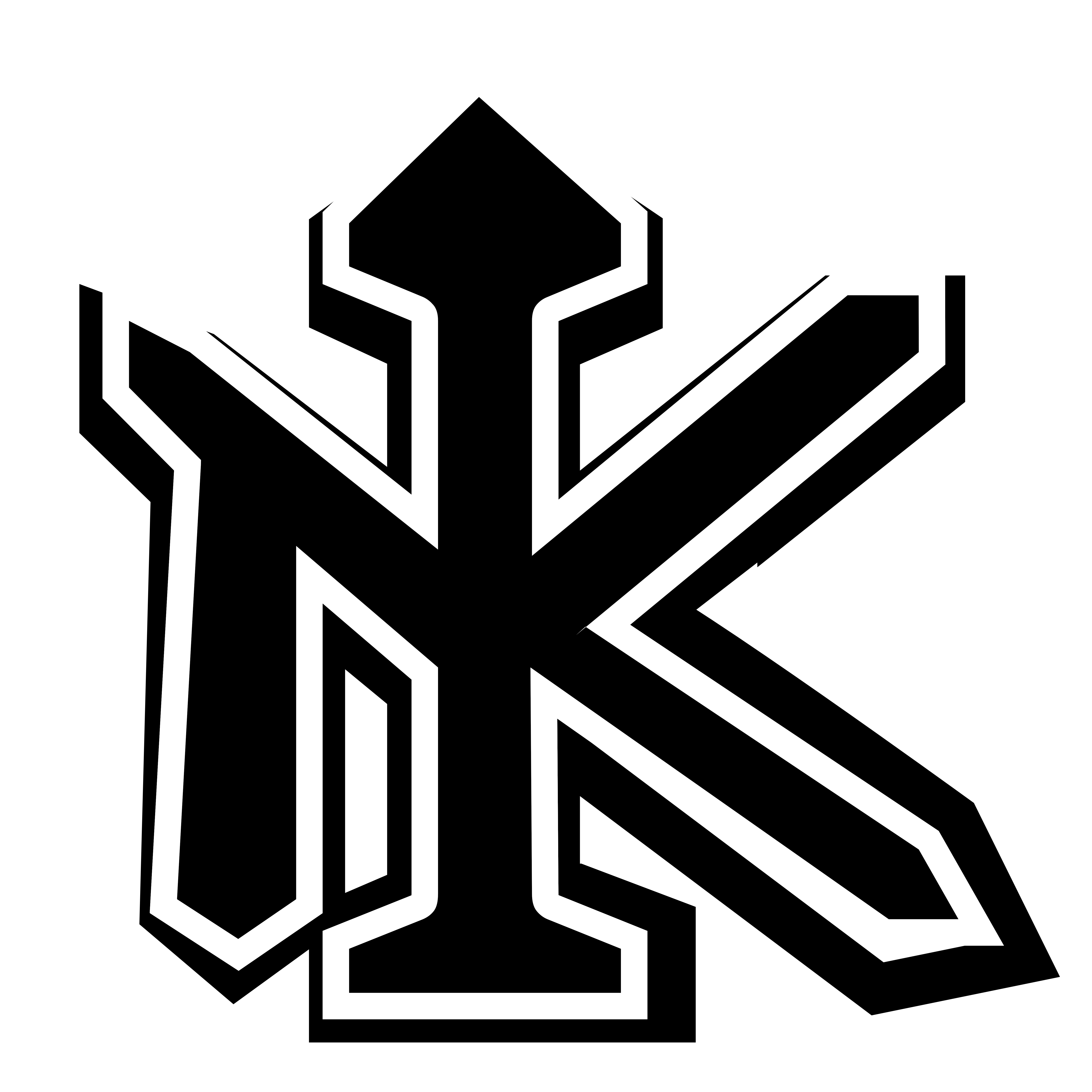 Black long logo