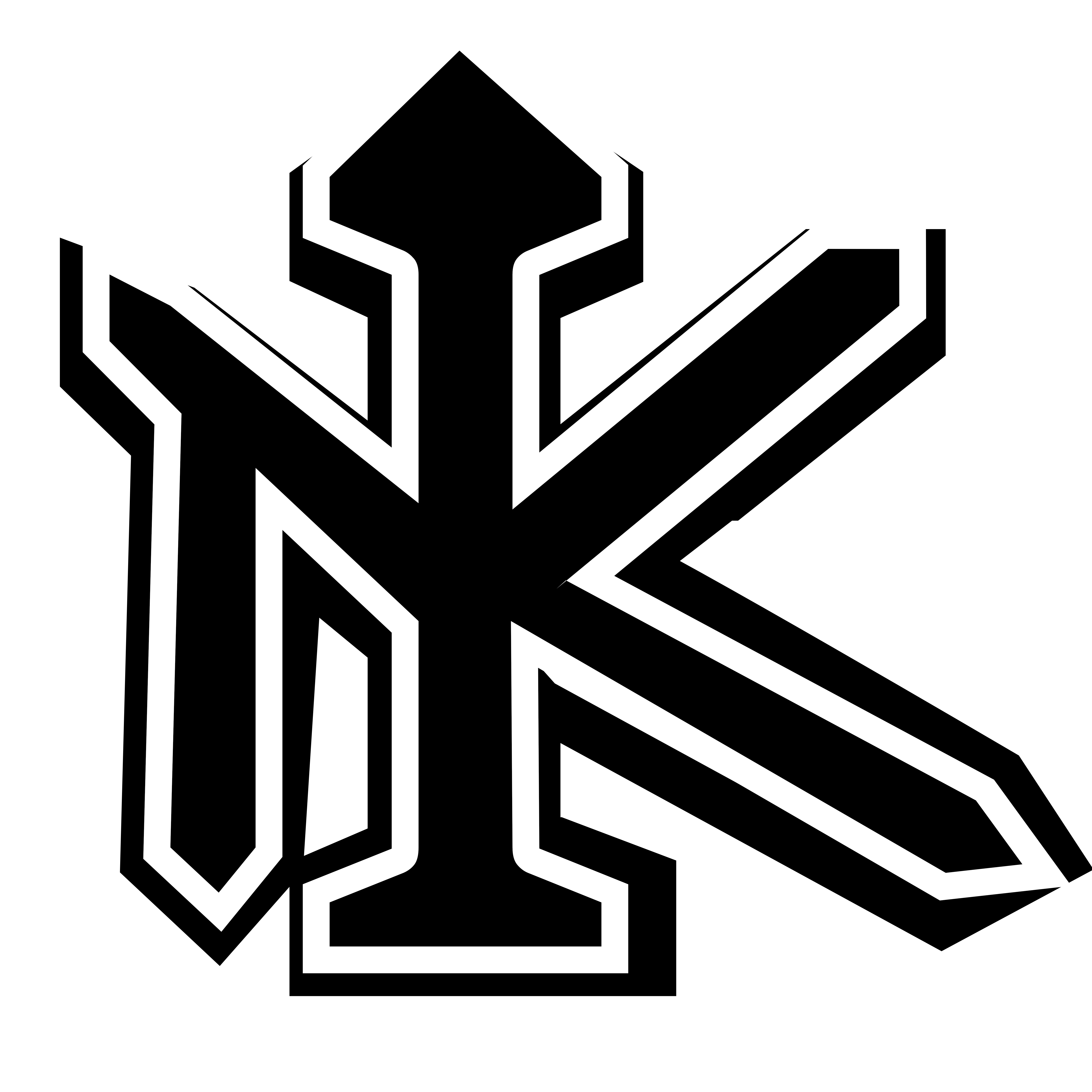 Thin long logo
